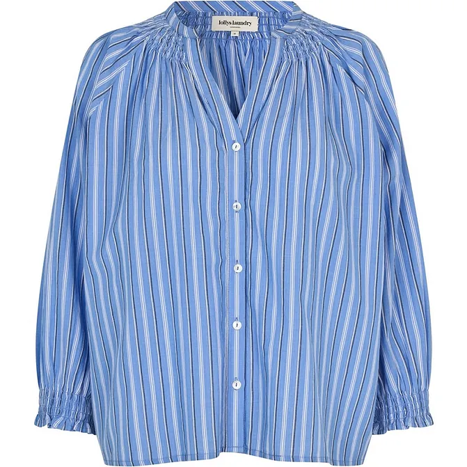 Blue Stripe Shirt. £95