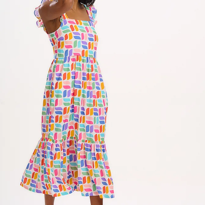 Estelle Shirred Midi Sundress £75