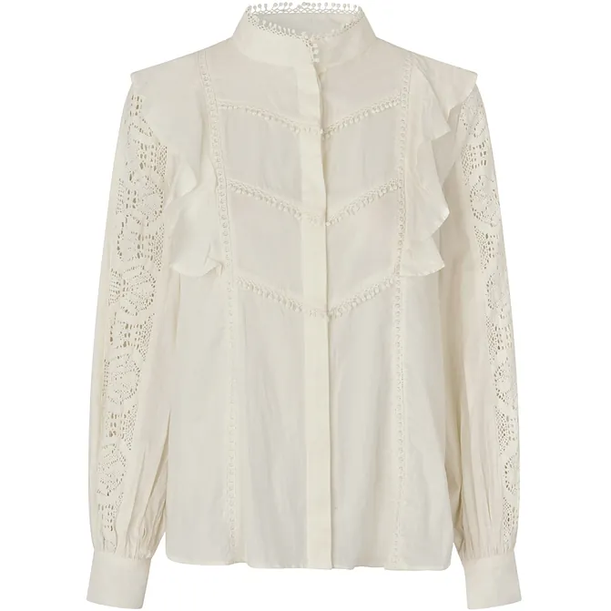 Cream shirt. £95