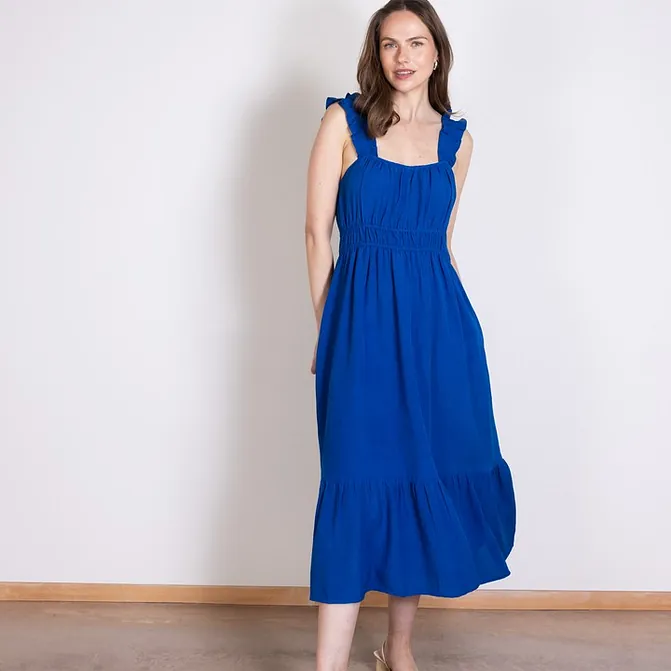 Nomads Cobolt blue sun dress £75