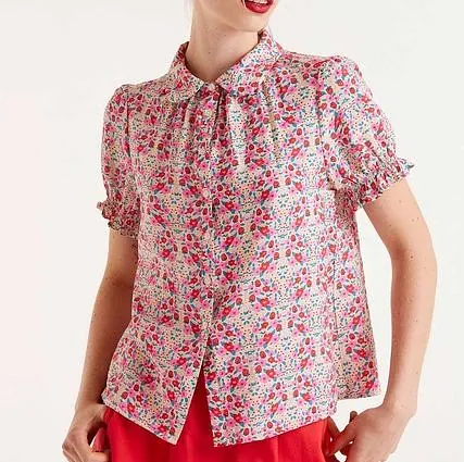 Flower Pattern Blouse £45