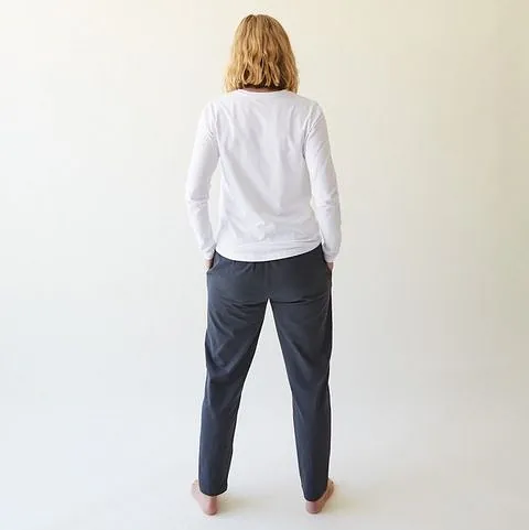 Brooke Slim-Fit Charcoal Trousers £36