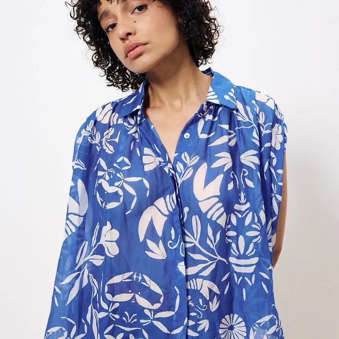 Blue Homard Floaty Top £99