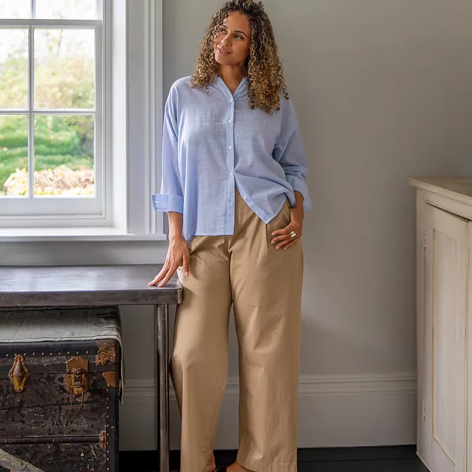 Heidi Blue Shirt. £65