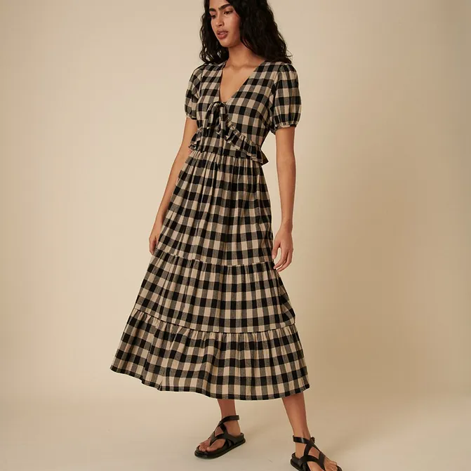 Checked dress £95