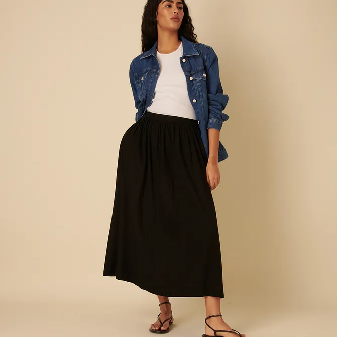 Linen Back Skirt £65