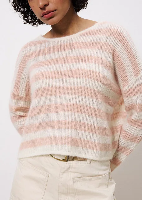 Pink white summer knit £89