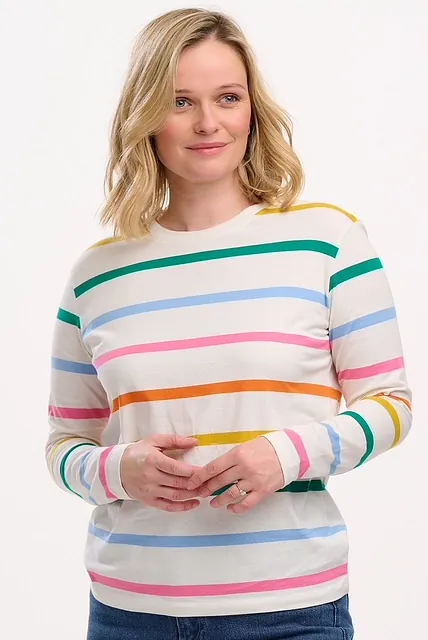 Brunswick Striped Jersey Top