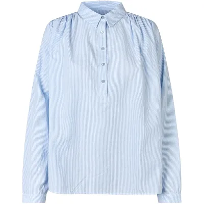 Blue Stripe Shirt. £95
